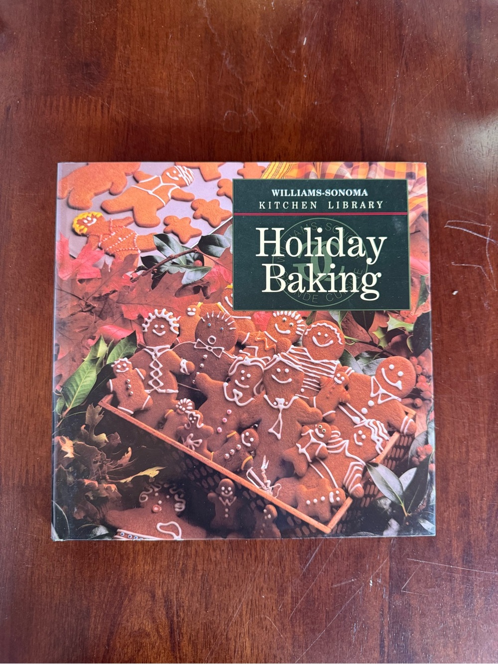 Williams-Sonoma Holiday Baking Cookbook - Green & Brown Cover